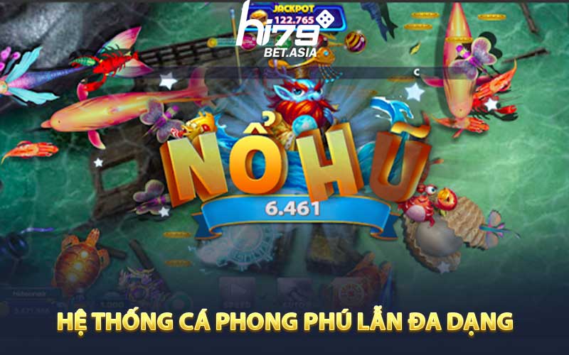 Hệ Thống Cá Phong Phú Lẫn Đa Dạng